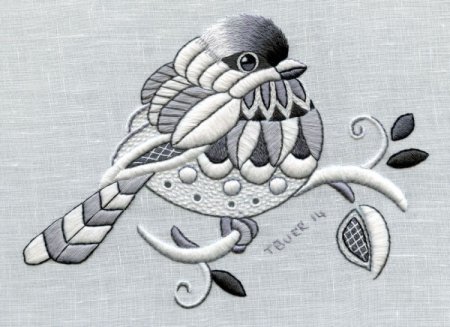 Рисунки для вышивки гладью животные