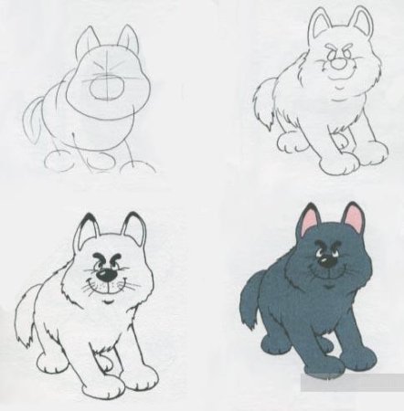 Изображение характера животных