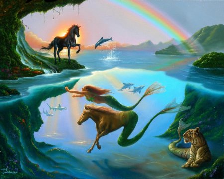 Джим Варрен художник Единорог