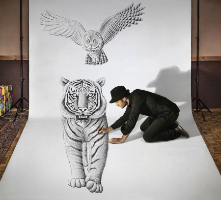 Бельгийский художник Бен Гейне