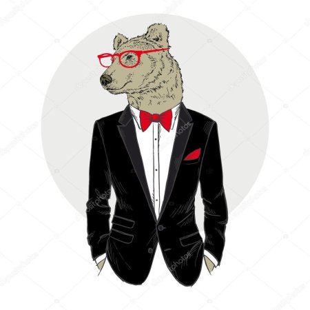 Медведь в пиджаке