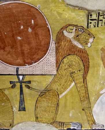 Египетские наскальные фрески