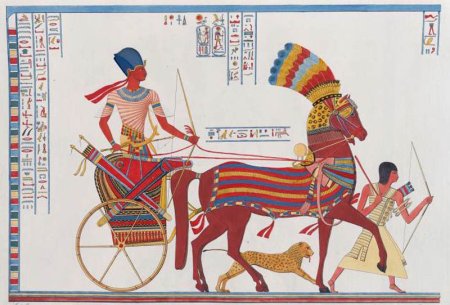 Древняя Египетская колесница