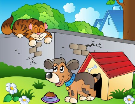 Двор для домашних животных