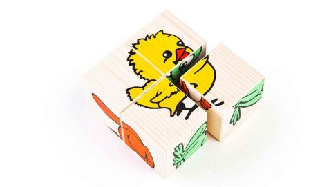 Кубики Томик животные