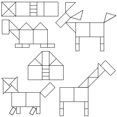 Конструирование из геометрических