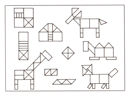 Монгольская игра танграм