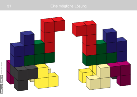 Кубики сома фигуры