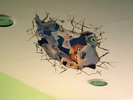 Наклейки на потолок