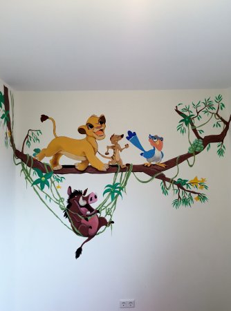 Роспись детской комнаты