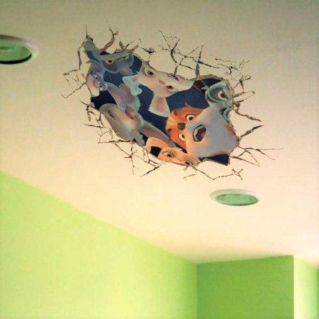 Наклейки на потолок