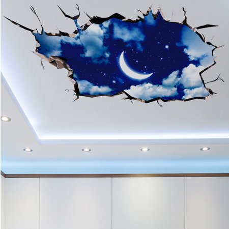 Наклейки на потолок