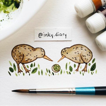 Рисунки Inky Diary