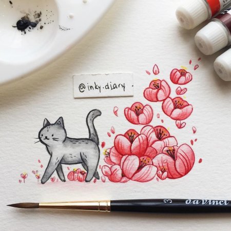 @Inky.Diary иллюстрации