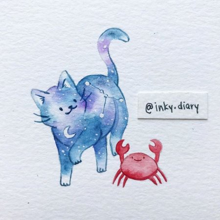 @Inky.Diary иллюстрации