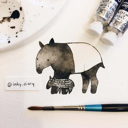 @Inky.Diary иллюстрации