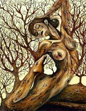 Боди-арт художница Эмма Фэй
