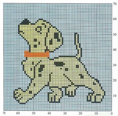 Схемы для жаккарда детские