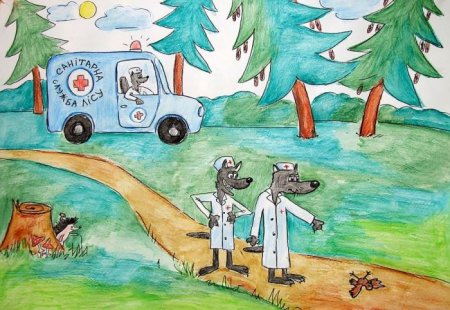 Волки Лесные санитары