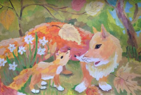 Детские рисунки животных