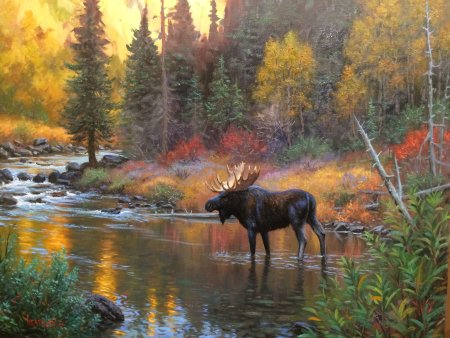 Художник Mark Keathley деревенская жизнь