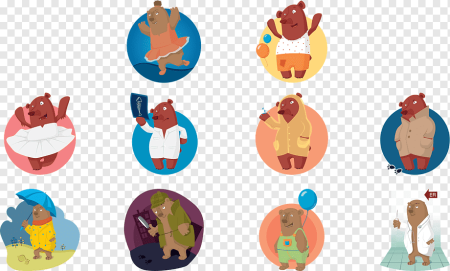 Животные в профессии рисунки