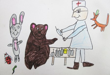 Иллюстрация спасатель для детей