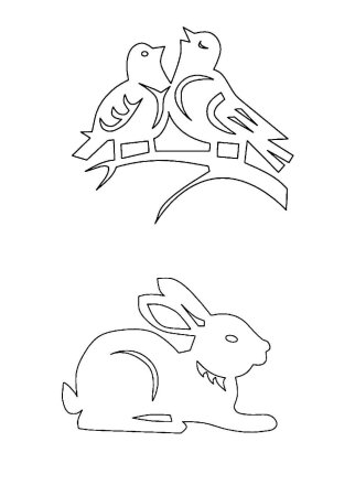 Шаблоны для украшения окон