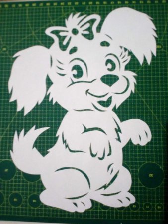 Вытынанки животные