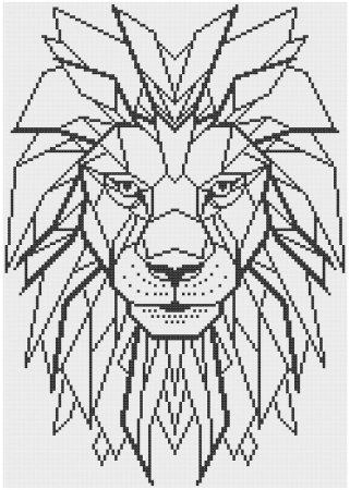 Геометрические рисунки для вышивки