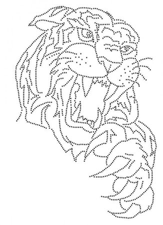 Контур для вышивания