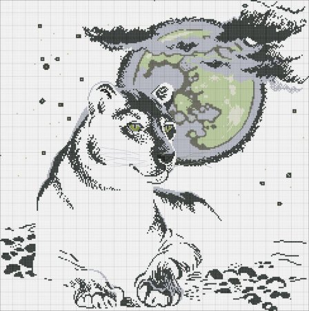 Необычные схемы вышивки крестом