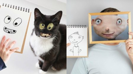 Детские рисунки в реальности