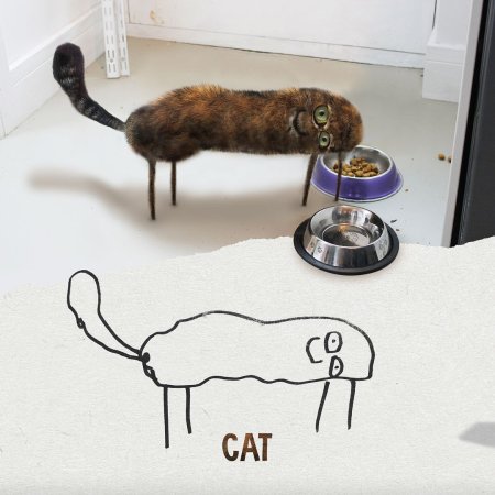 Смешные рисунки в реальности