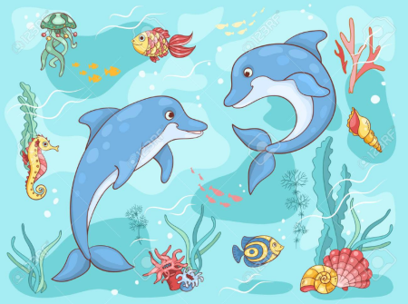 Морские рисунки