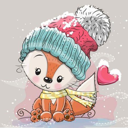 Зверята в шапочке