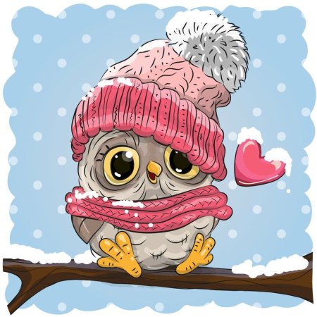 Совушка в шапочке