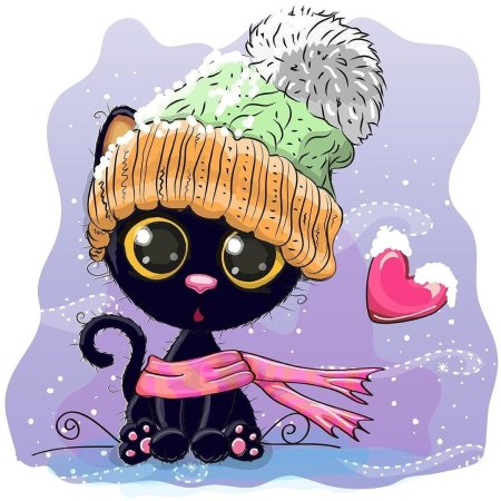 Мультяшка в шапке