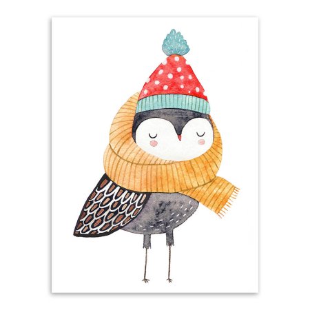 Совушки в шапочках