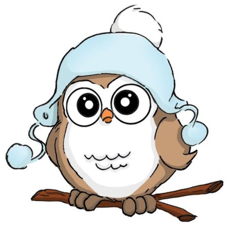 Мультяшка в шапке