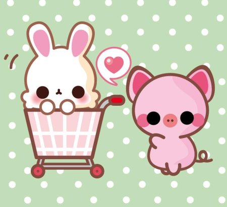 Кавайные иллюстрации