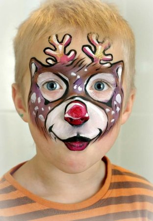 Легкий грим для мальчиков