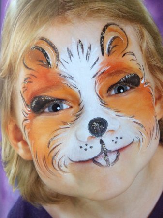 Аквагрим собачка