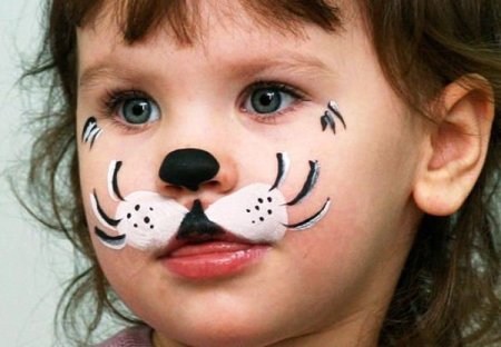 Аквагрим лисы