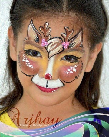 Аквагрим животные для детей