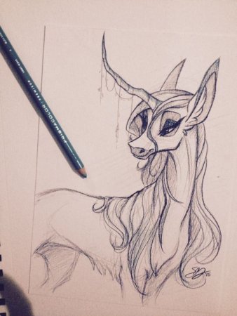 Эскизы карандашом