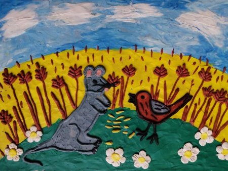 Мышь и Воробей Удмуртская сказка план сказки