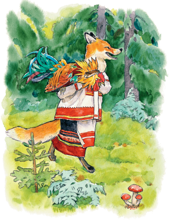 Русские народные сказки кот петух и лиса