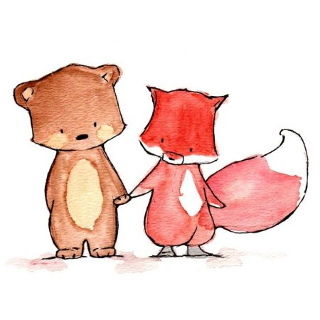 Оленёнок Бэмби и его друзья