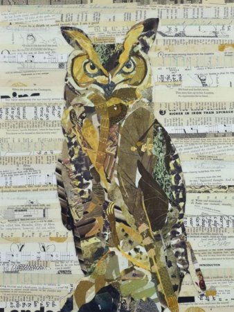 Коллаж из газет и журналов